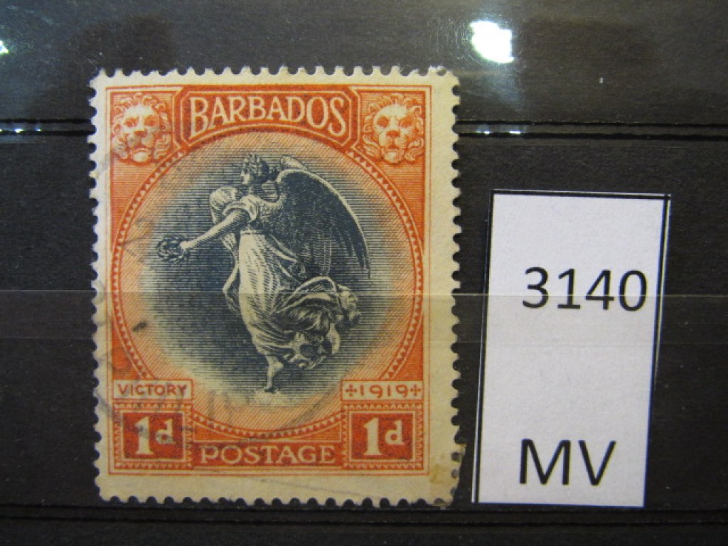 Фото марки Барбадос 1920г