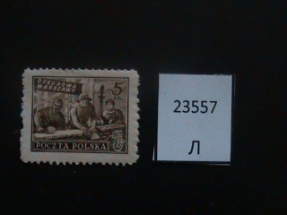 Фото марки Польша 1950г **