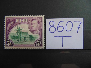 Фото марки Британские Фиджи 1938г **