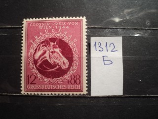 Фото марки Германия Рейх 1944г **