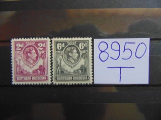 Фото марки Брит. Северная Родезия 1938г *