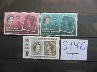 Фото марки Брит. Теркс и Кайкос серия 1967г **