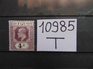 Фото марки Британские Фиджи 1903г **