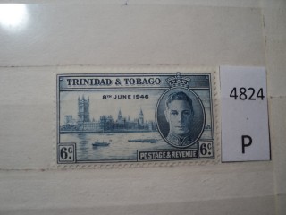 Фото марки Брит. Тринидад 1946г *
