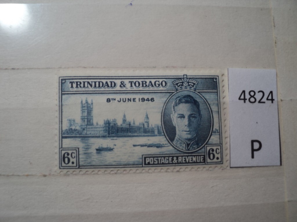Фото марки Брит. Тринидад 1946г *
