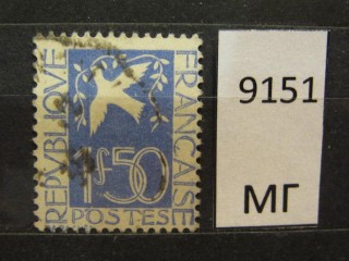 Фото марки Франция 1934г
