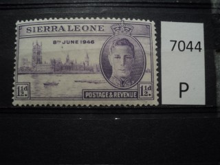 Фото марки Брит. Съерра Леоне 1946г *