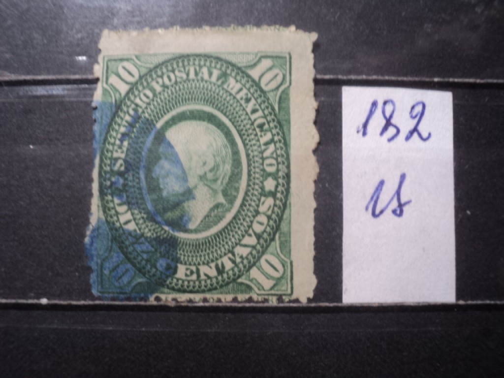 Фото марки Мексика 1876г