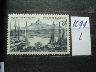 Фото марки Франция 1955г *
