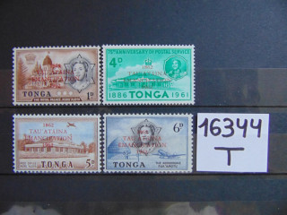 Фото марки Британская Тонга 1962г **