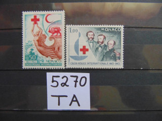 Фото марки Монако серия 1963г **