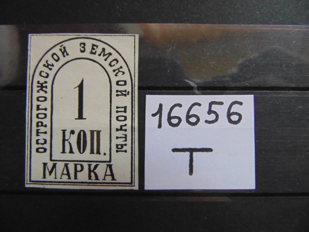 Фото марки Острожск 1885г *