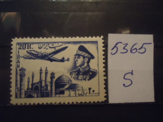 Фото марки Иран 1953г 1 м **