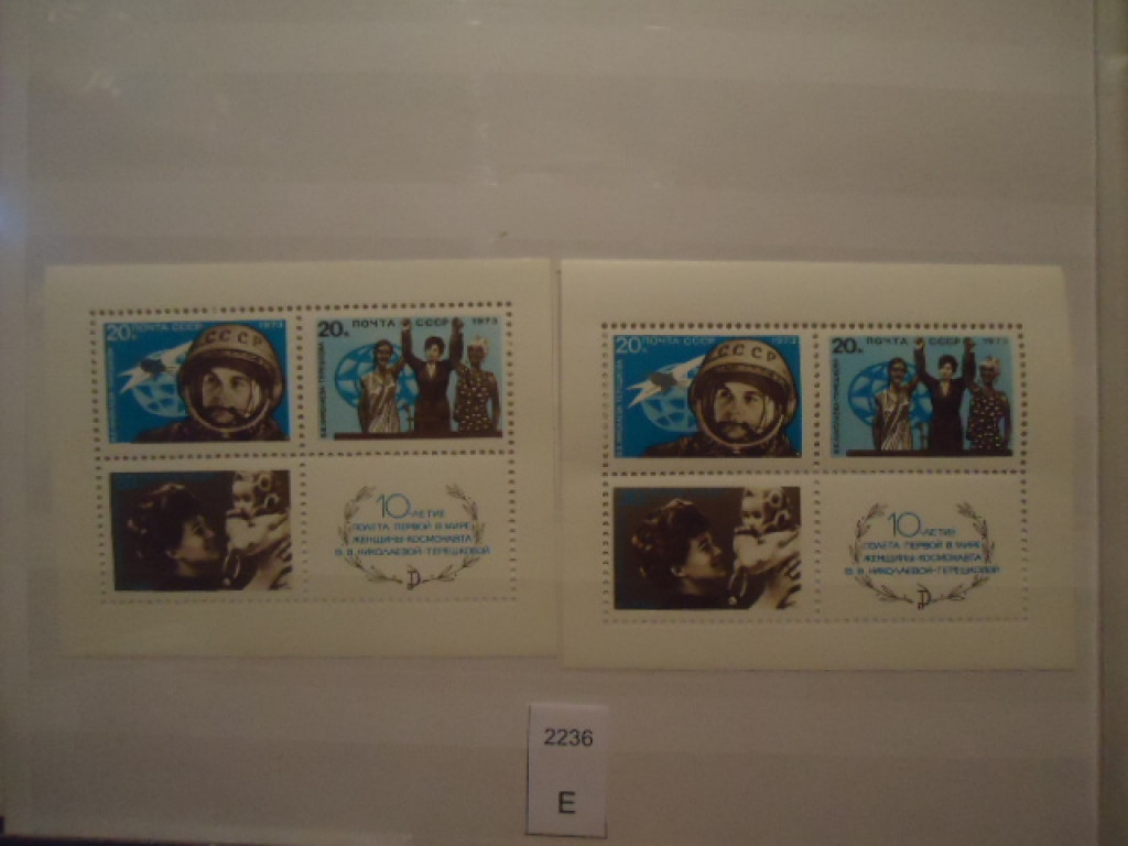 Фото марки СССР 1973г блоки **