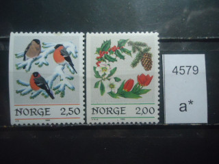 Фото марки Норвегия серия 1985г **