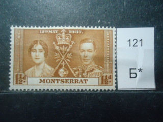 Фото марки Брит. Монтсеррат 1937г *