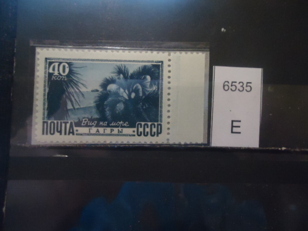 Фото марки СССР 1949г (точка на 