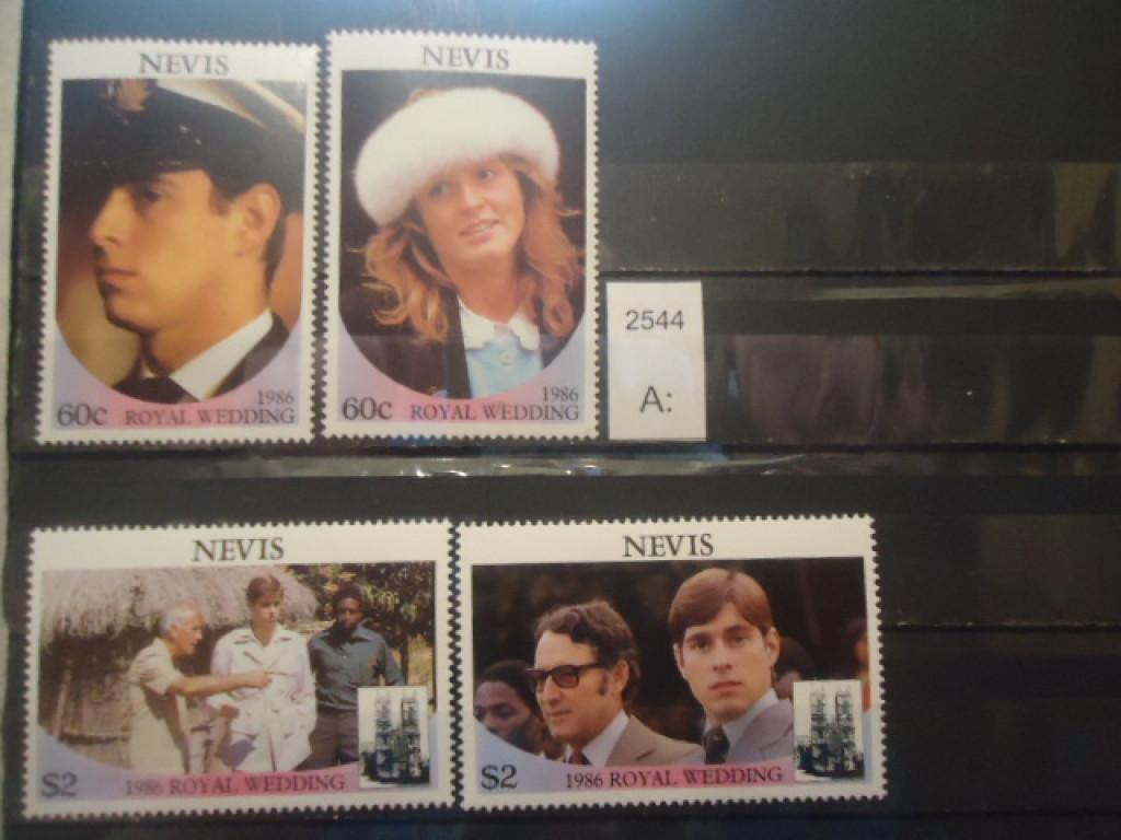 Фото марки Невис 1986г **