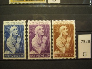Фото марки Ватикан 1962г *