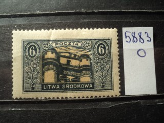 Фото марки Литва 1921г *
