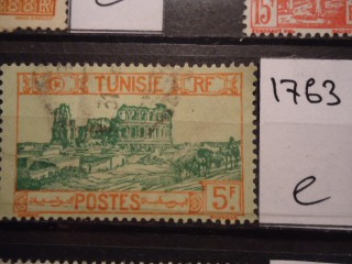 Фото марки Франц. Тунис