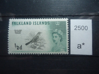 Фото марки Брит. Фолклендские острова 1960г *