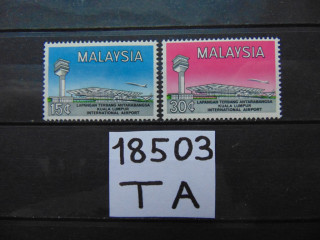Фото марки Малайзия серия 1965г **