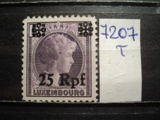 Фото марки Герман. оккуппация Люксембурга 1940г **