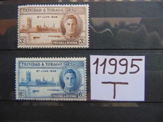 Фото марки Британские Тринидад и Тобаго серия 1946г **