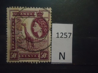 Фото марки Западная Африка 1954г