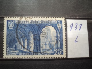 Фото марки Франция 1951г