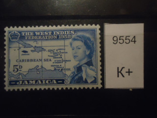 Фото марки Брит. Ямайка 1958г **