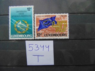 Фото марки Люксембург серия 1989г **