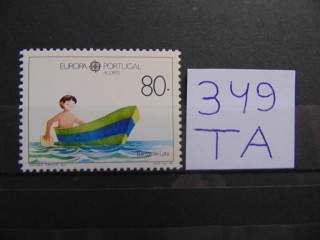 Фото марки Португальские Азоры марка 1989г **
