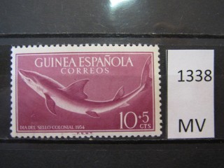Фото марки Испанская Гвинея 1954г *