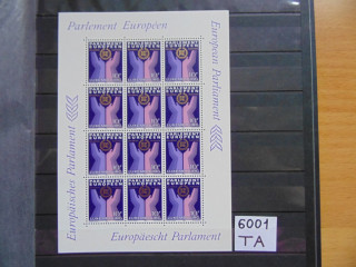 Фото марки Люксембург малый лист 1984г **