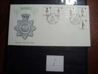 Фото марки Брит. Герсей 1974г конверт FDC