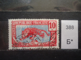 Фото марки Франц. Конго 1901г