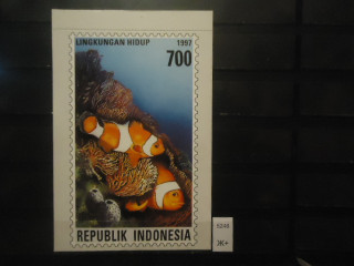 Фото марки Индонезия 1997г **
