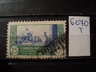 Фото марки Испан. Марокко 1946г