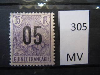 Фото марки Франц. Гвинея 1906г *
