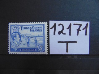 Фото марки Британские Теркс и Кайкос 1938г **