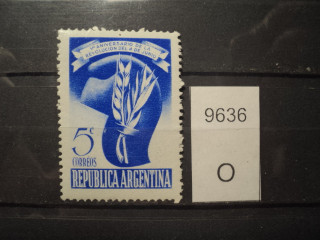 Фото марки Аргентина 1948г **