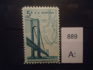 Фото марки США 1964г **