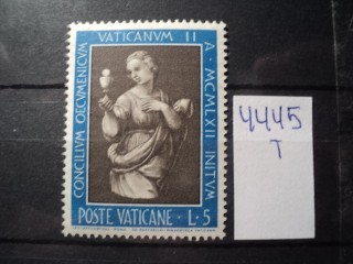 Фото марки Ватикан 1962г **
