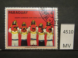 Фото марки Парагвай 1986г