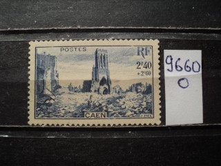 Фото марки Франция 1945г *