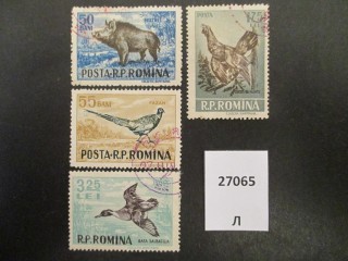 Фото марки Румыния 1956г