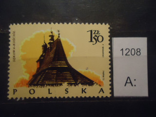 Фото марки Польша 1974г **