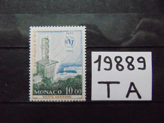 Фото марки Монако авиапочта 1965г **
